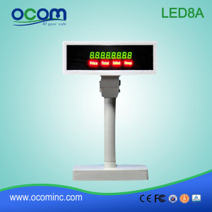 LED POS Customer Pole Display (LED8A)