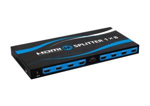 1X8 HDMI Splitter (HDMI V1.4, 4K*2K, 3D)